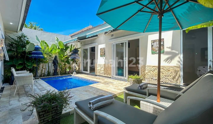 LEASEHOLD BEACHSIDE MINIMALIST VILLA 3BR LOCATED AT SANUR BALI