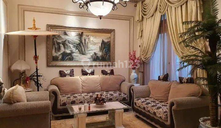 DIJUAL RUMAH CLASSIC MEWAH RAYA SATELIT BARAT FULL FURNITURE 3