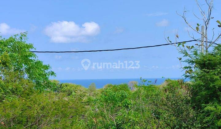 Tanah ocean view di Pandawa Beach  1