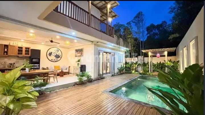 Dijual Villa 3 Bedroom Fully Furnished Dekat Pantai Jimbaran Badung Bali