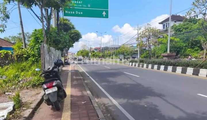 Dijual Tanah 1000m² Jln Utama Bypass Ngurah Rai Dekat Tol Nusa Dua 