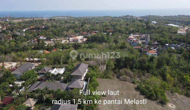 Tanah Ocean View Dekat Pantai Melasti Ungasan Badung Bali  1