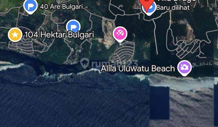 Dijual Tanah Sea View Dekat Hotel Bulgari Pecatu Bali 2