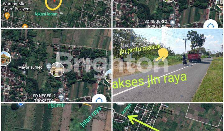 TANAH ZONA MERAH DI TROKETON - KLATEN 1