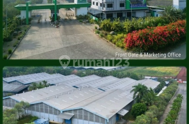 Tanah Dijual : For Sale 3.6 Hectare, Industrial Estate, One Gate System, 1 Km Toll Access