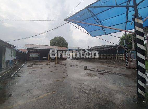 Tanah Plus Gudang Besar Jalan Raya Strategis 1