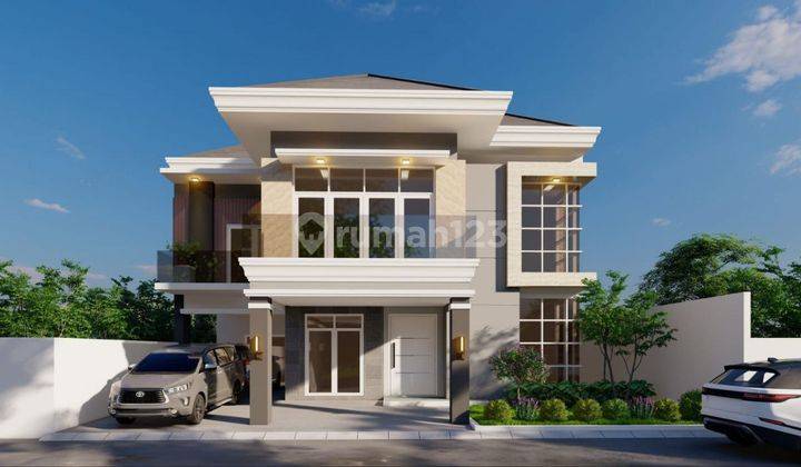 Rumah Cluster cantik 2 Lantai Dekat Jalan Raya 1