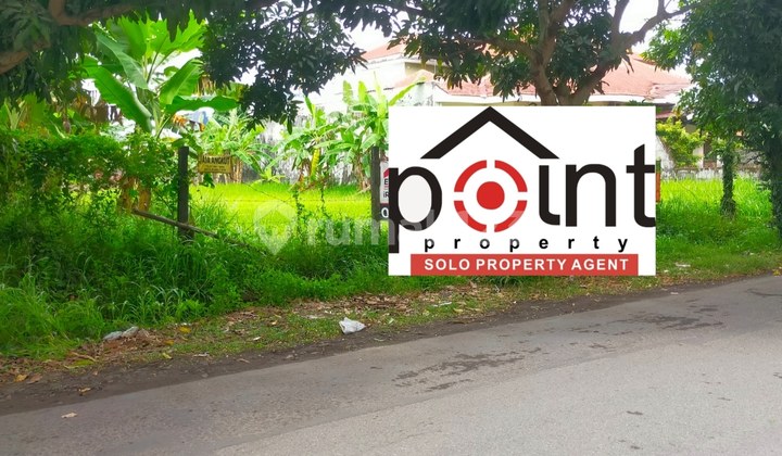 Tanah luas di Karangasem 1279 m² jalan lebar simpangan 1