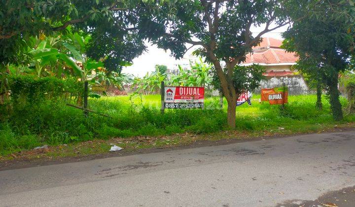 Tanah luas di Karangasem 1279 m² jalan lebar simpangan 3