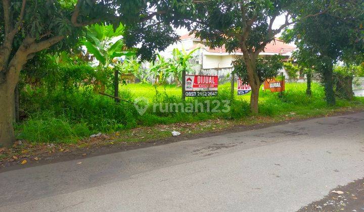 Tanah luas di Karangasem 1279 m² jalan lebar simpangan 4