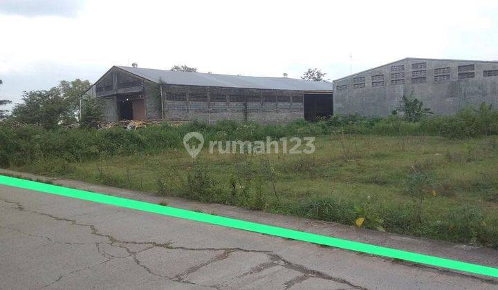 Tanah untuk industri zona merah akses container di Kalijambe 2360 m² SHM 1