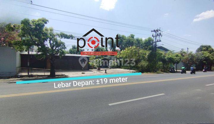 Tanah Luas Pinggir Jalan Adi Sucipto Colomadu Solo Cocok Utk Gudang 2750 m² SHM 1