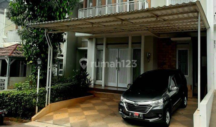 Rumah 2 Lt, Hdp Utara, Lingk Nyaman, Cluster di Bango Pondok Labu 1