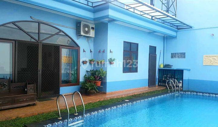 Rumah 2 Lt, Hook, Pool, Nyaman Dan Strategis, Taman Wijaya Kusuma 1