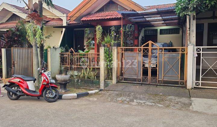 Rumah 1lt, Hdp Barat, Siap Huni, Lingk Nyaman, Villa Pamulang Mas 2