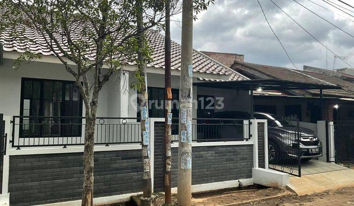 Rumah 1lt, Hdp Timur, Renoved Seperti Baru, Villa Pamulang Blok C 1