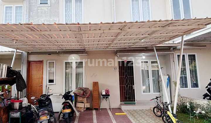 Rumah 2Lt, Hdp. Barat Daya, Semi Furnished, Cluster di Tanah Baru