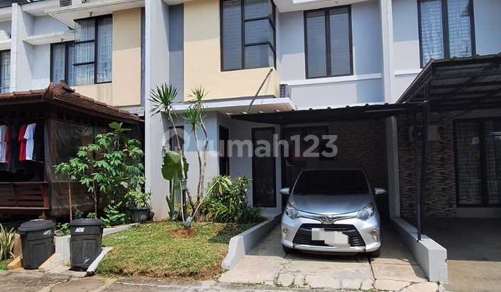 Rumah 2 Lt, Hdp Timur, Siap Huni, Cluster di Benda Baru, Pamulang