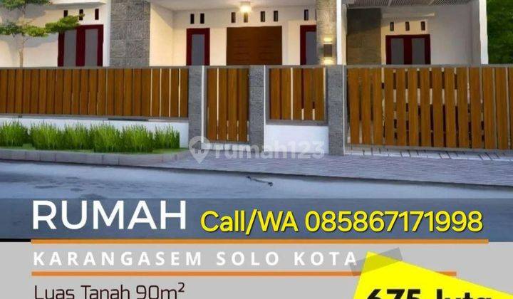 Rumah Baru Murah di Karangasem Dekat Kampus UMS Pabelan 1