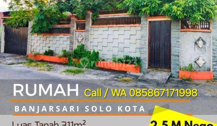 Rumah Bagus (BU) di Banyuanyar Dekat Gedung Saba Buana 1