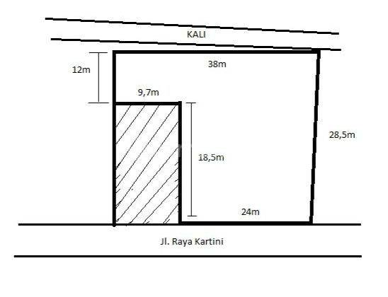 Dijual Tanah Di Jln Raya Kartini Depok Jawa Barat  2