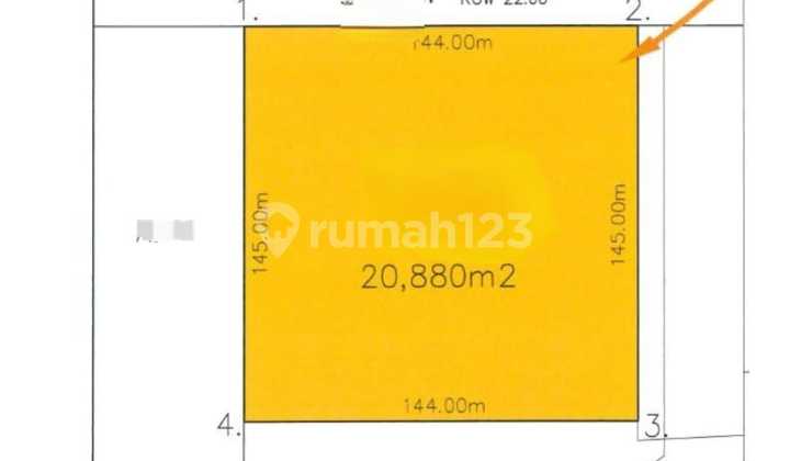 Industrial Plot in Mm2100 Area Cibitung Easy Access to Cibitung Toll Gate 8