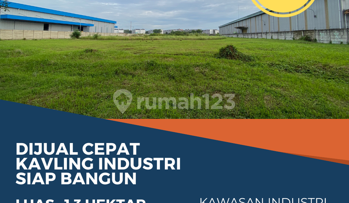Dijual Cepat Kavling Industri 1.3 H Kawasan Industri Jababeka Dijual Cepat Kavling Industri 1.3 H Kawasan Industri Jababeka