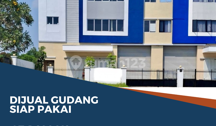 Dijual Cepat Gudang Siap Pakai Kawasan Industri Lippo Cikarang