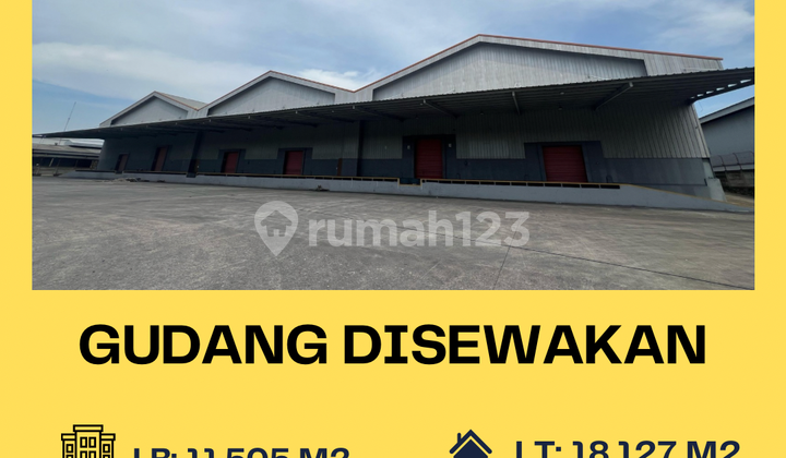Disewakan Gudang 1,1 Hektar Kawasan Industri Deltamas Disewakan Gudang 1,1 Hektar Kawasan Industri Deltamas