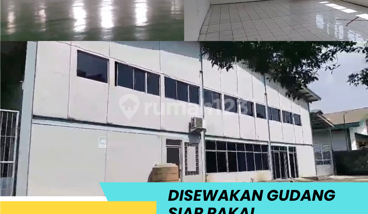 For Rent Warehouse 1,800 M2 in Lippo Cikarang Industrial Area Warehouse.
