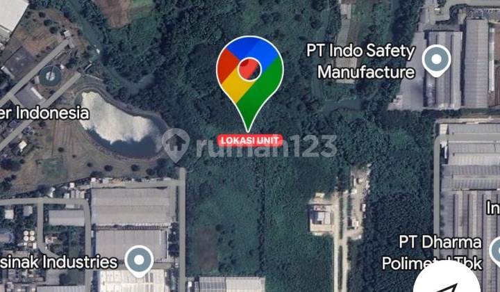 Available Kavling Industri  Luas 1.486 M2 Delta Silicon 1 Lippo 