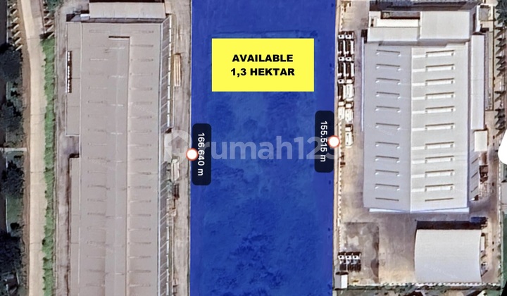 FOR SALE KAVLING INDUSTRI JABABEKA 1,3 HEKTAR FOR SALE KAVLING INDUSTRI JABABEKA 1,3 HEKTAR