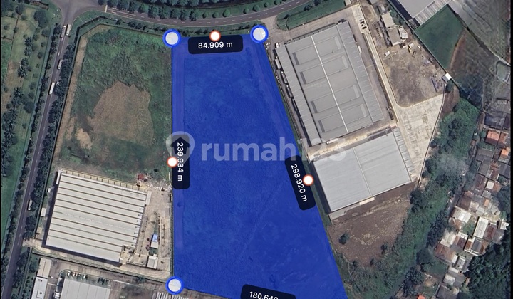 Kavling Industri 1,5 Jut/ M2 Surya Cipta Karawang