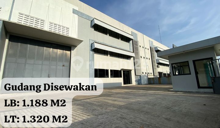 Warehouse for Rent 1,188 M2 in Lippo Cikarang Industrial Area