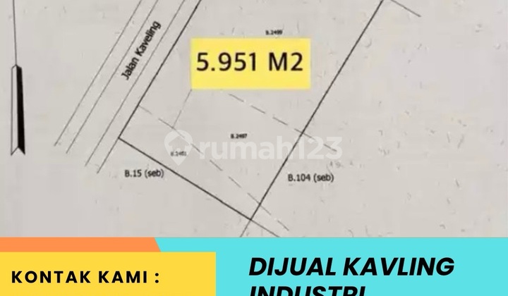 For Sale@Industrial Plot Area 5,951 M2