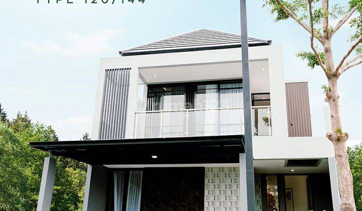 Rumah 2 Lantai Baru Furnished SHM di Hilago Bsb City, Semarang 1