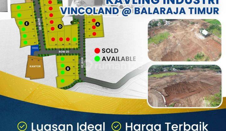 Jual Tanah Hgb Di Balaraja Harga Terbaru