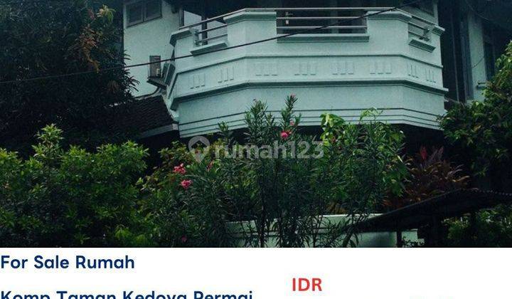 Rumah Murah Taman Kedoya Permai Lelang 4,18m 1