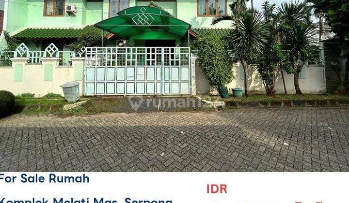 Dijual Rumah Murah Di Villa Melati Mas Via Lelang 1