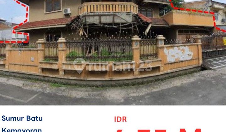 Dijual Mueah Rumah Di Sumur Batu Kemayoran Via Lelang 1