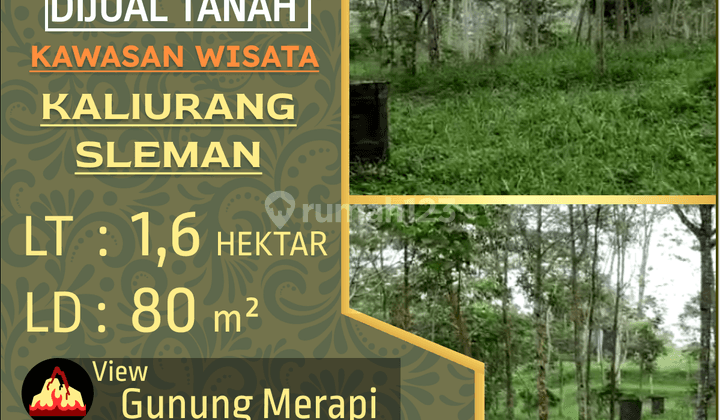 Tanah Kawasan Wisata 1,6 Hektar di Kaliurang, Yogyakarta 1