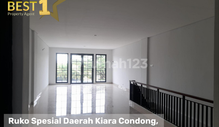 Ruko Spesial Daerah Kiara Condong, Sangat Strategis