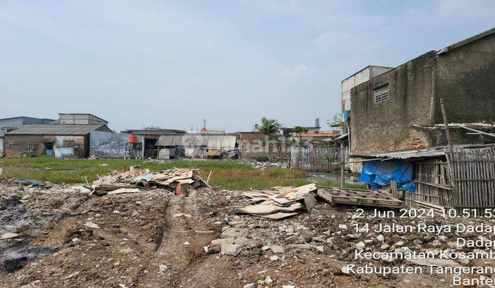 Tanah Kosong Di Pinggir Jalan Raya Kosambi Tanah Darat  2