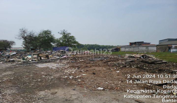 Tanah Kosong Di Pinggir Jalan Raya Kosambi Tanah Darat  1