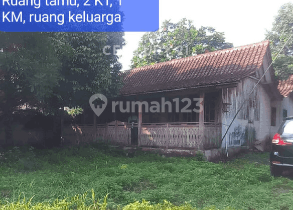 Land for Sale with Teak House Bonus in Kp Cogreg Parung, Bogor Regency
