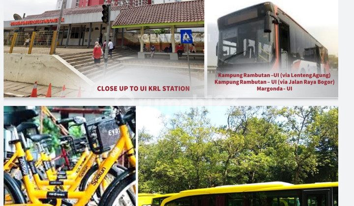 Apartemen 2 BR Depan Ui di Grand Taman Melati Margonda