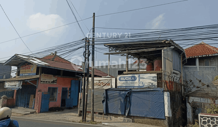 Ruko Area Strategis di Jl Raya Cemplang Cibungbulang Bogor