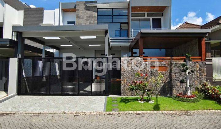 Rumah Mewah Minimalis Modern Baru 2 Lantai Siap Huni Daerah Araya Golf Malang 1