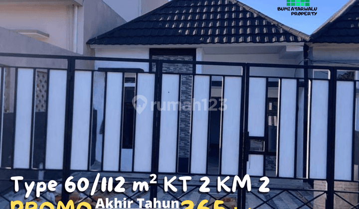 RUMAH MURAH STRATEGIS TENGAH KOTA BANDAR LAMPUNG  1