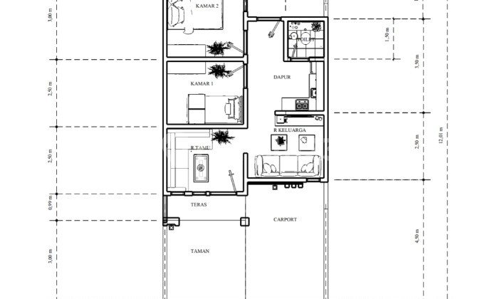 RUMAH MURAH KREDIT DEVELOPER TANPA BI CHECKING 7
